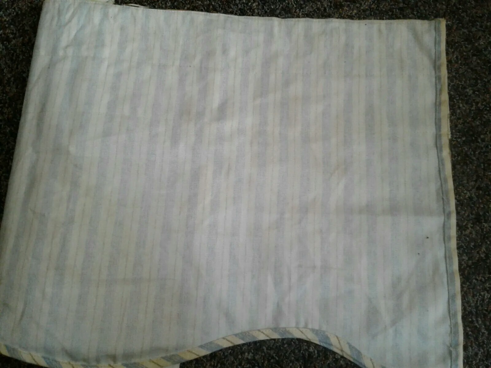 Waverly Valence “Lemons and Oranges” 75″×17″ Scalloped Bottom Cotton Linen EUC
