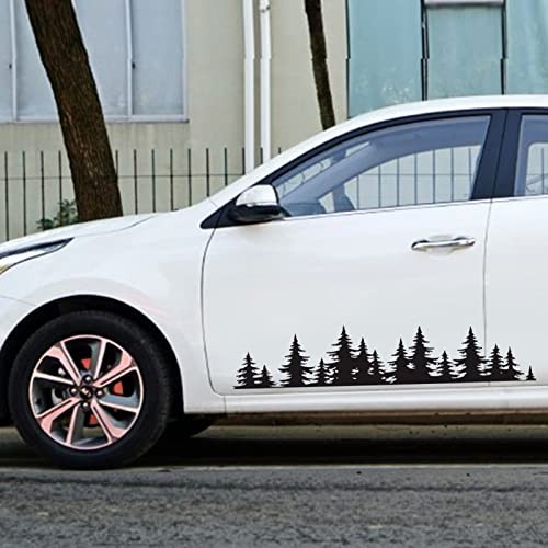Pine Tree Forest Car Sticker Vinyl Decal Window Car Body Decor Sticker
