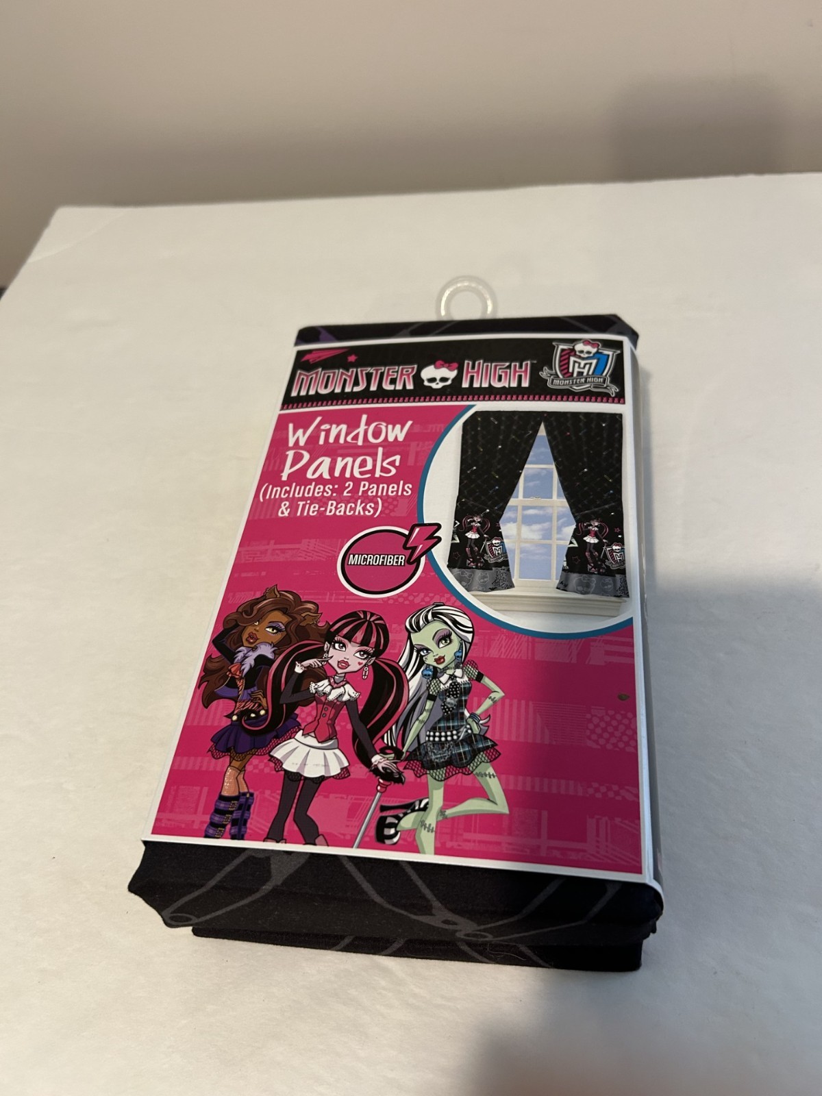 New Monster High Window Panels Microfiber Curtains