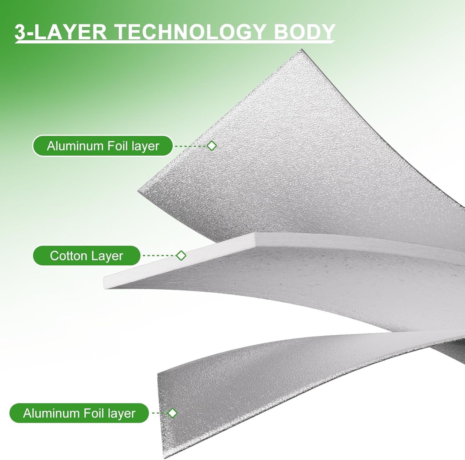Durable Reflective Insulation Sheet: 59″ x 99″ for Winter Warmth & Summer Shade