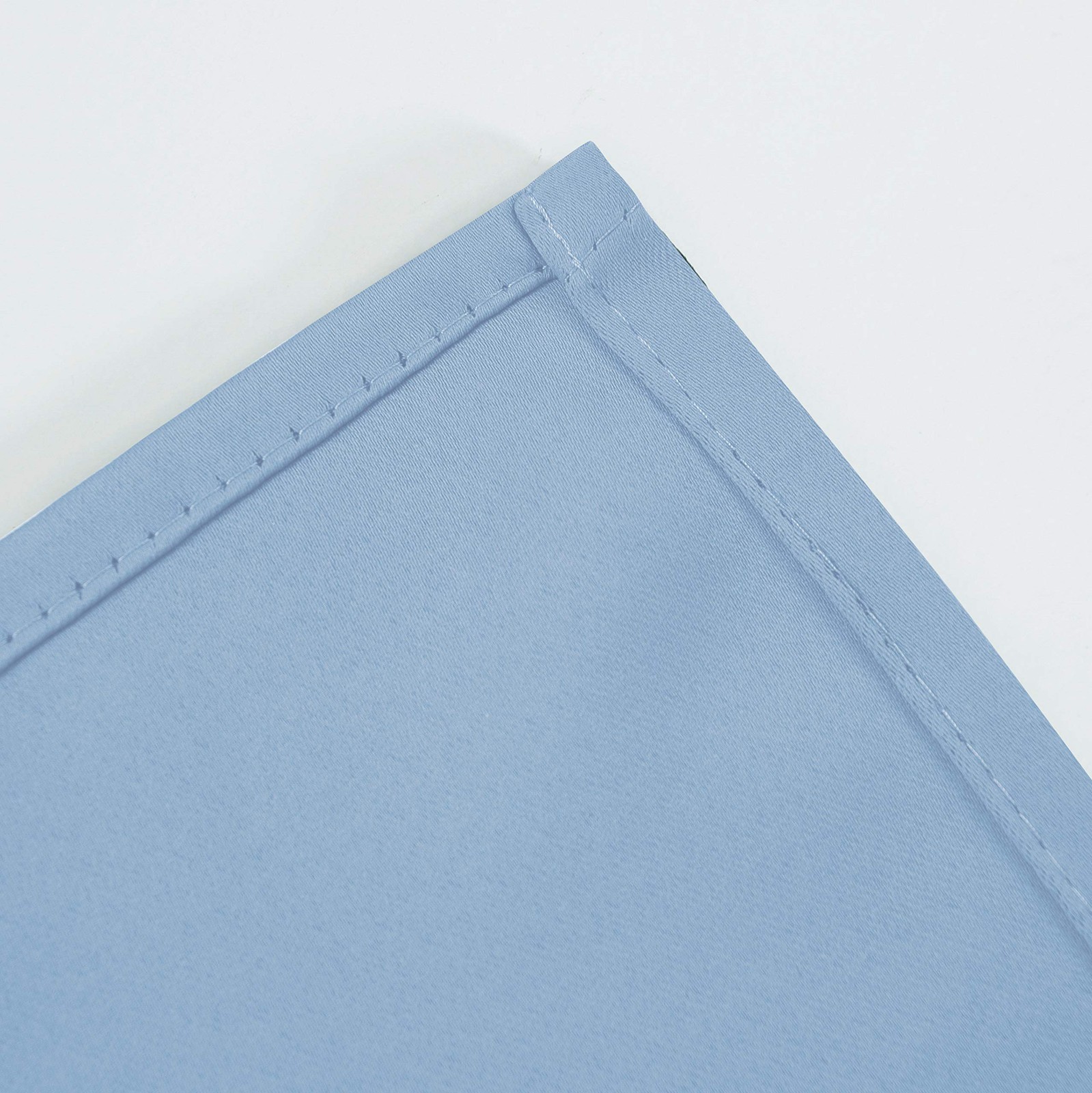 Sky Blue Thermal Blackout Curtains/42 x 72 Inch/Set of 2 Panels Room Darkenin…