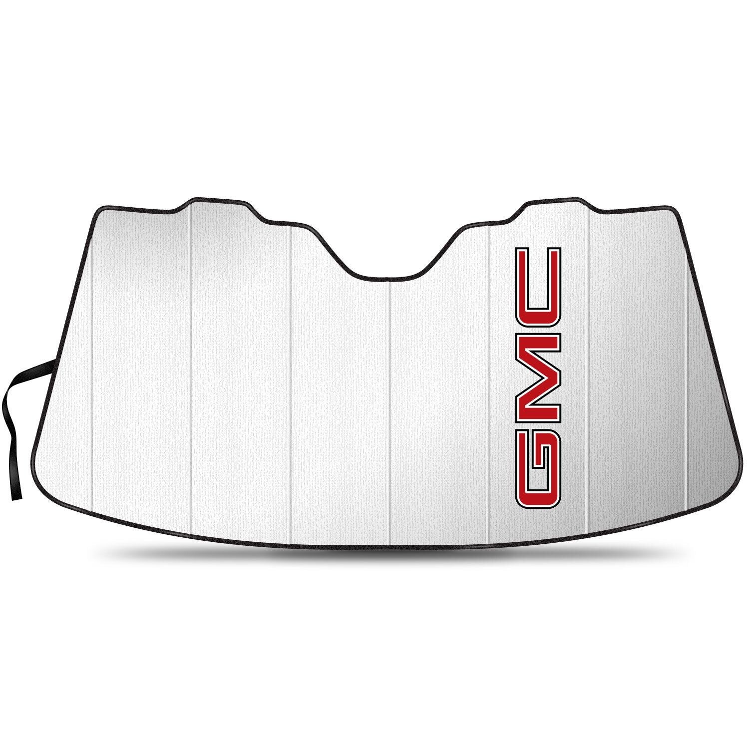 GMC in Red Logo Jumbo-Size Stand Up Universal Fit Auto Windshield Sun Shade