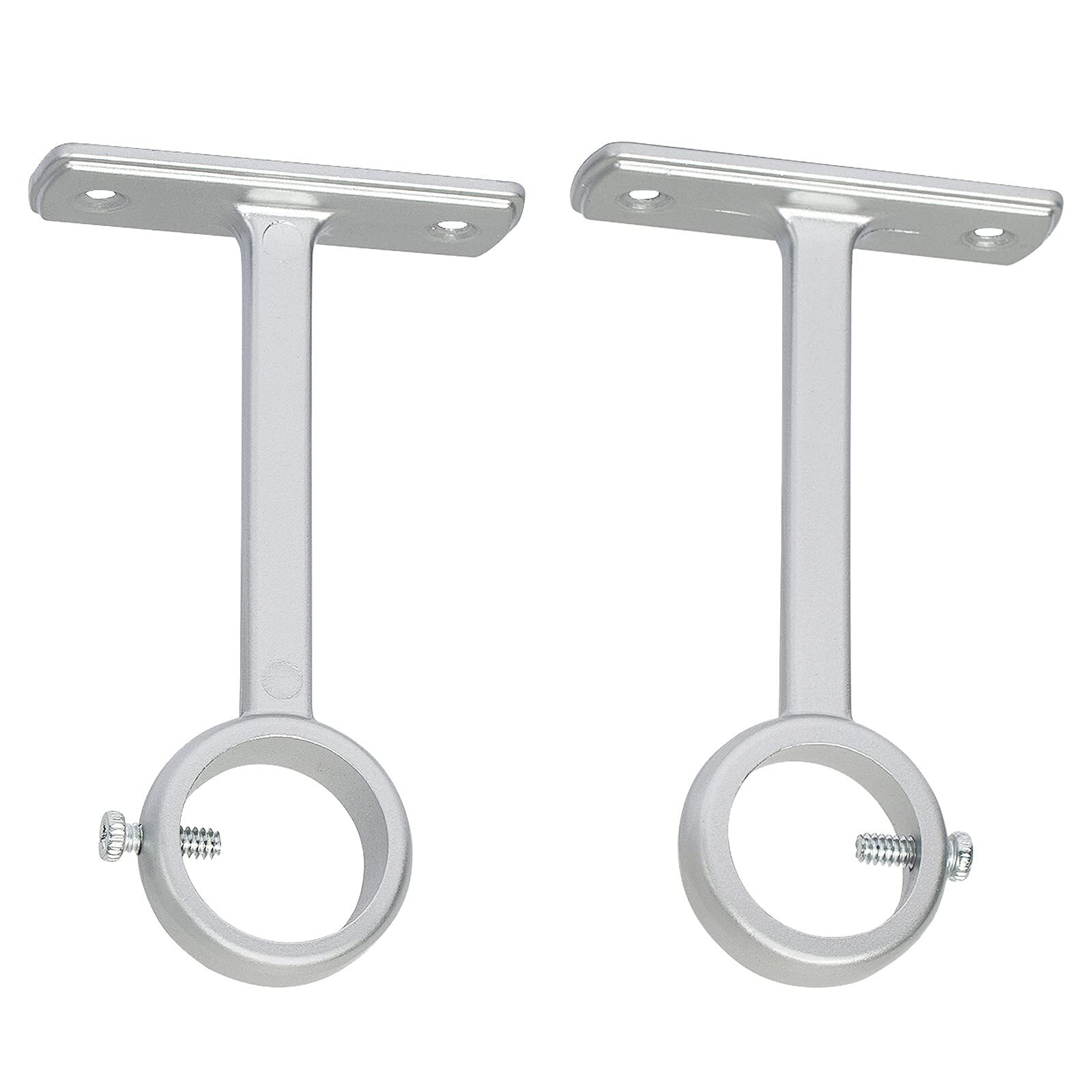 Ceilingmount Curtain Rod Bracket Ceiling Or Wall Mounted Heavy Duty Bracketset