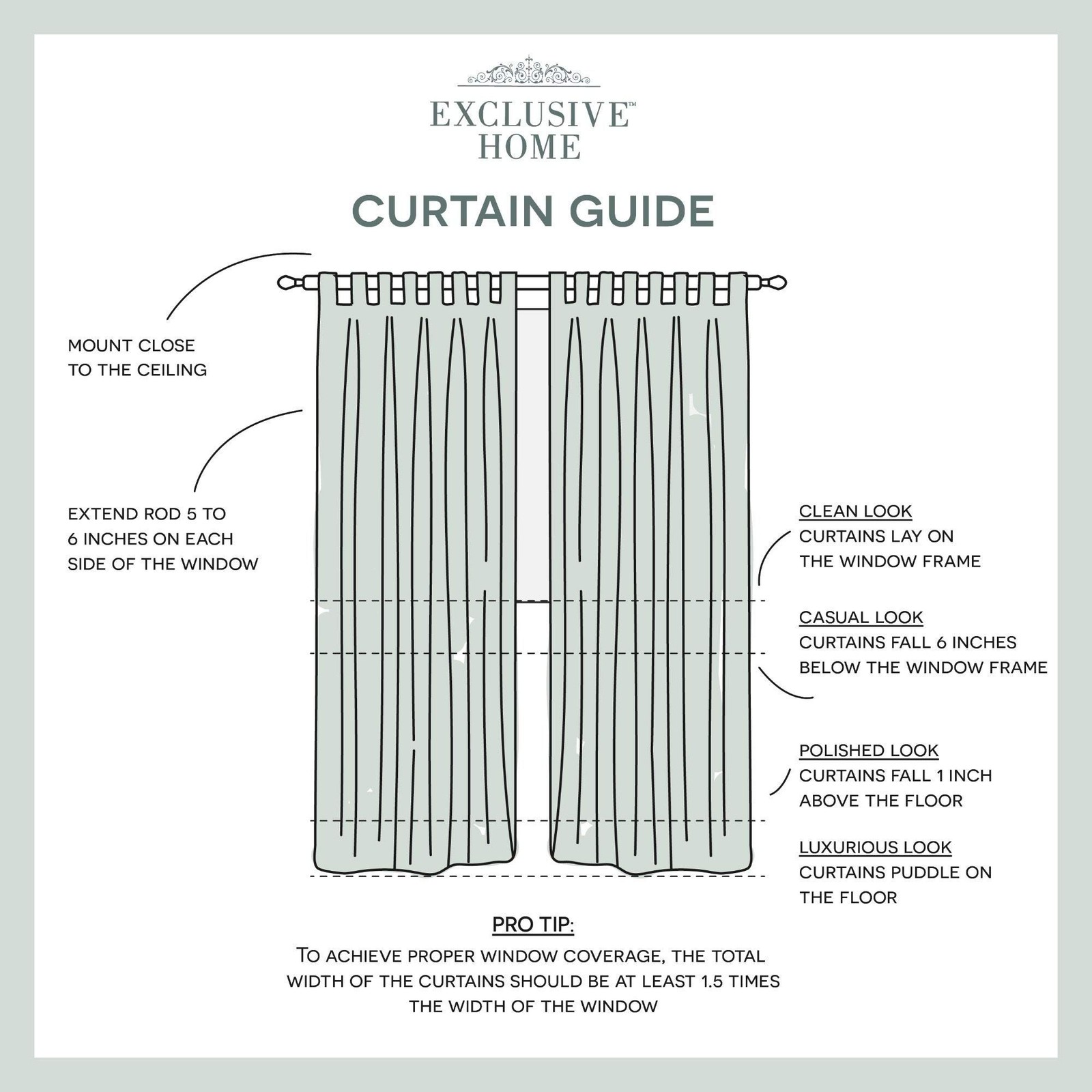 Cabana Solid Indoor/Outdoor Light Filtering Hook-and-Loop Tab Top Curtain Pan…