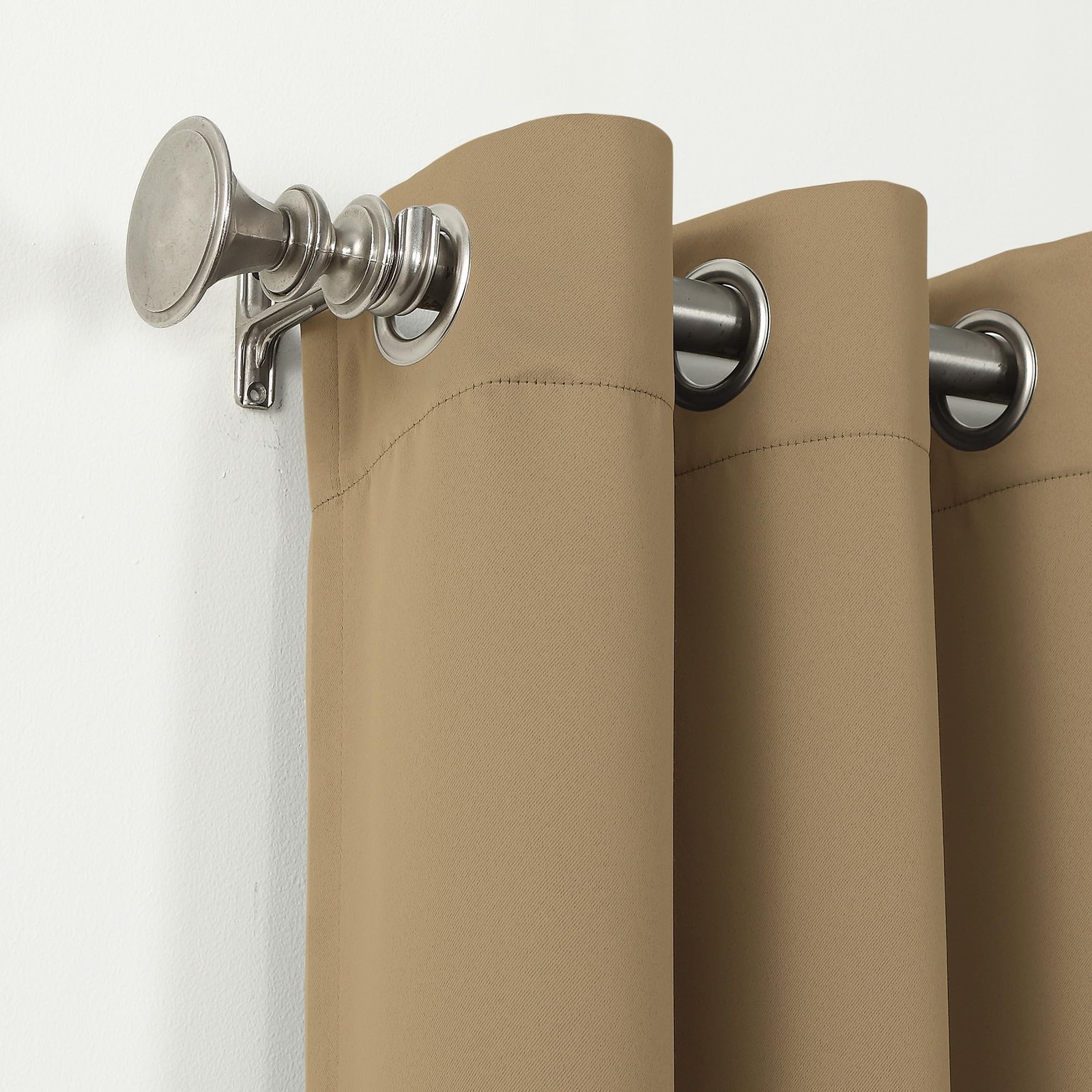 Energy Saving Blackout Grommet Curtain Panel 40″ x 54″ in Taupe
