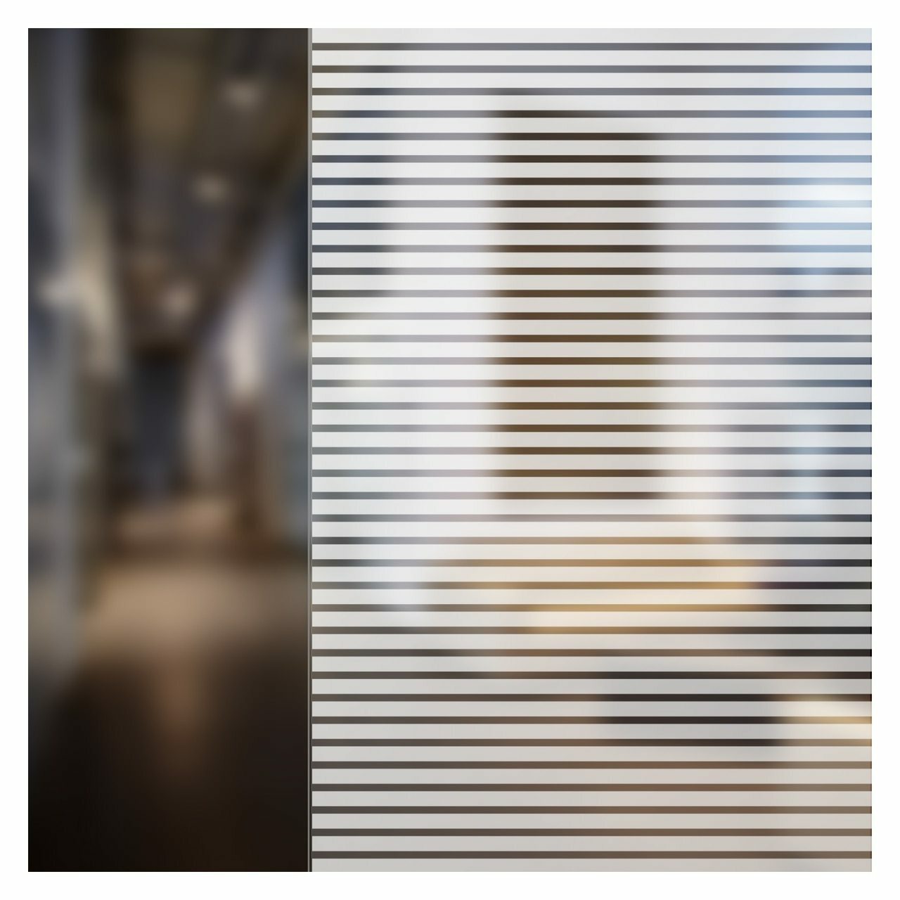 BDF BLVE Window Film Venetian Blind (1/2 Inch Wide Blinds)