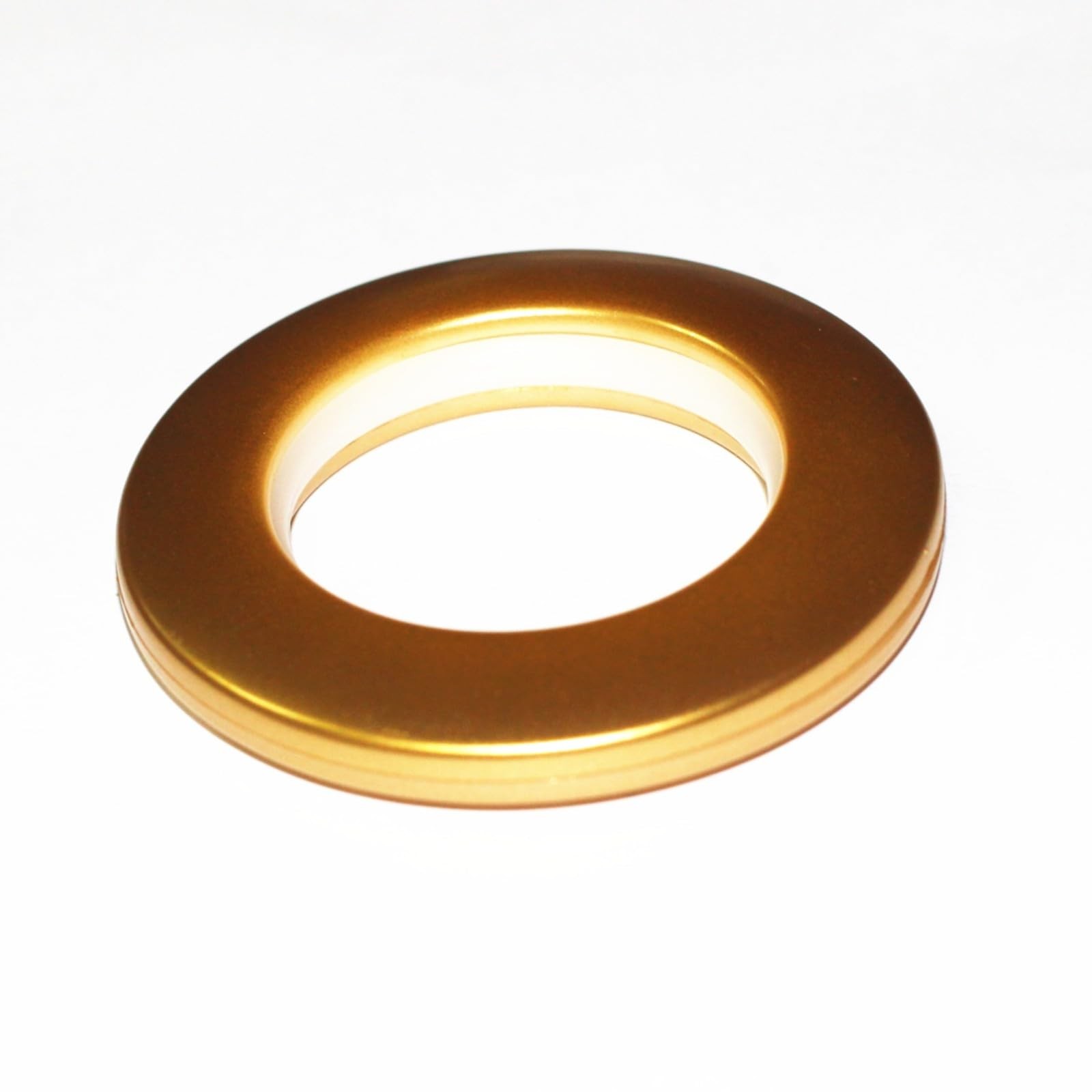 50-Pack 1-9/16-Inch Plastic Curtain Grommets, Gold, Inner Diameter, Eyelets