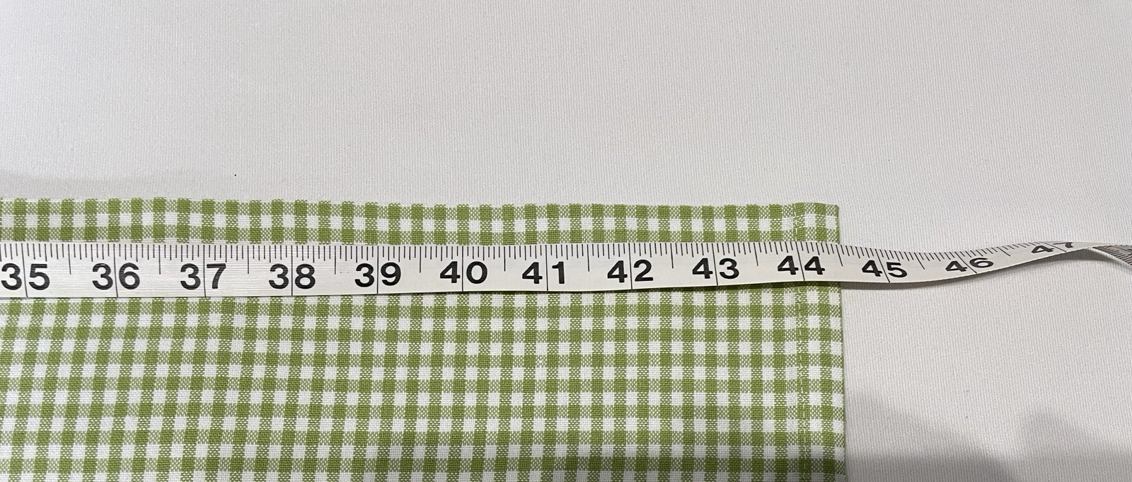 New Pottery Barn Kids Green & White Cotton Curtains 44×63″ Pair Open Package
