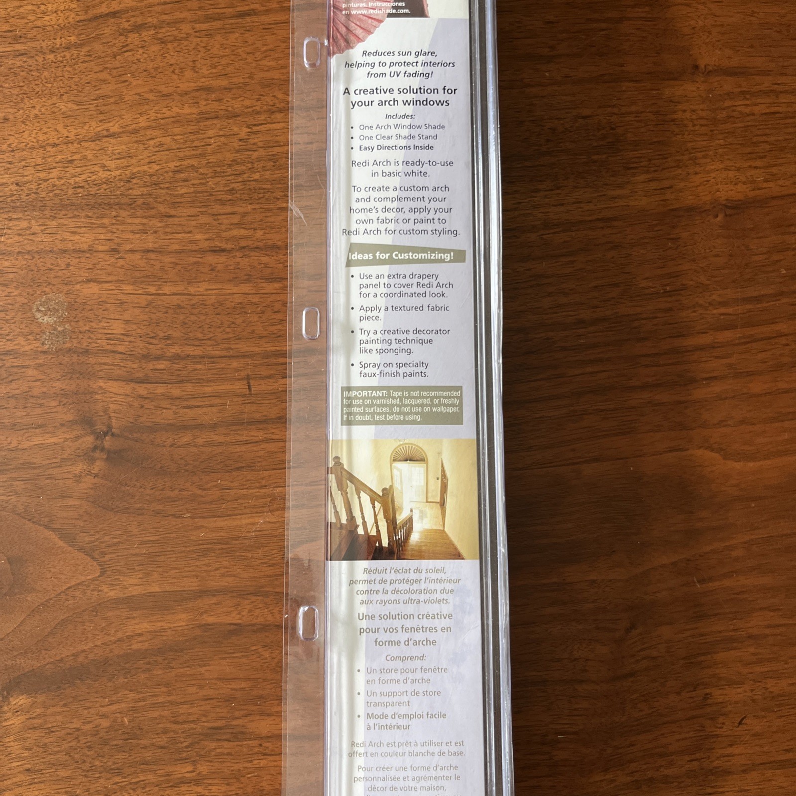 ARCH SHADE Pleated Blinds Window Half Round Light Blocking Fabric By REDI SHADE