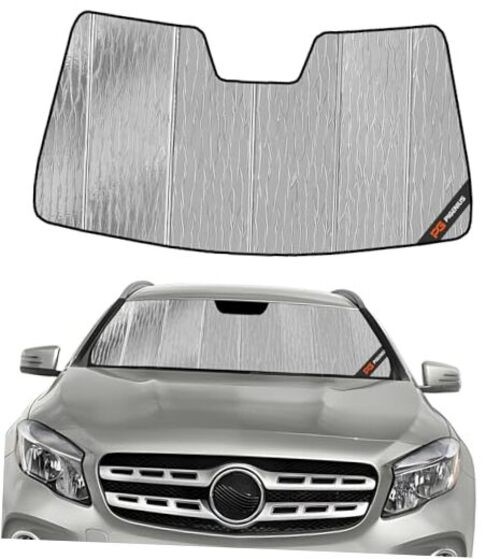 Windshield Sun Shade for Mercedes-Benz GLA 2015-2020 2015-2020 GLA Silver