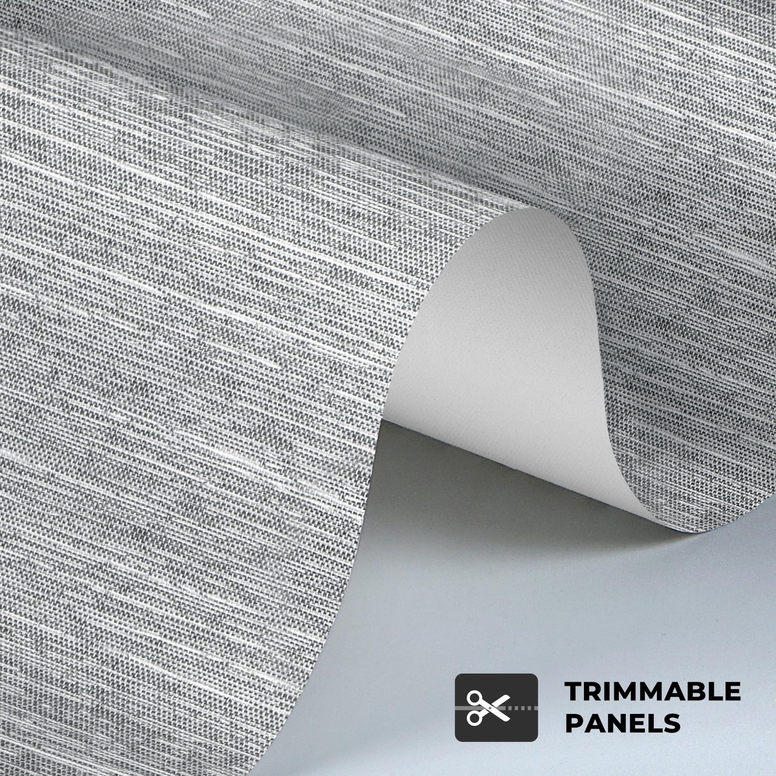 Panel Track Blinds for Sliding Doors, Blackout Grey