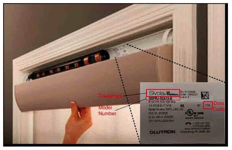 NEW Lutron Sivoia QS Triathlon Roller Shade-Width 34 3/4 Height 62 Fabric-BN903-