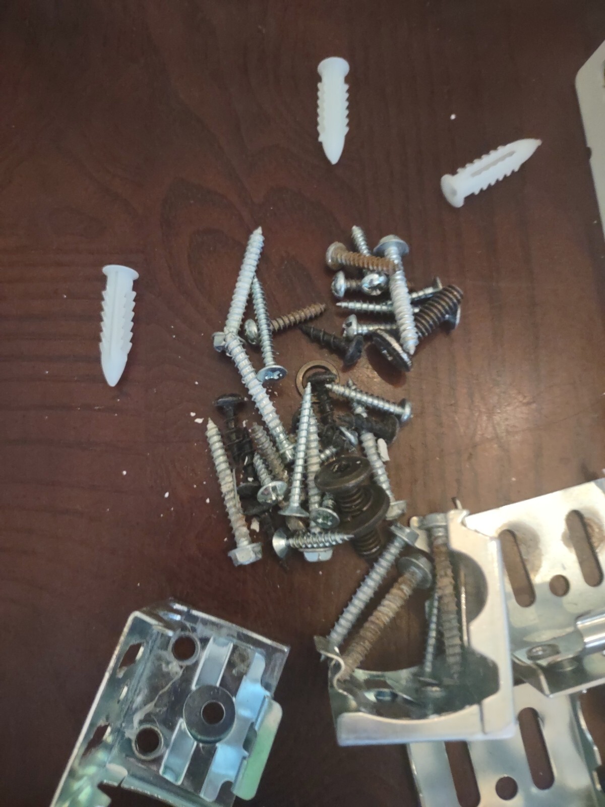 Lot Of Brackets And Nails