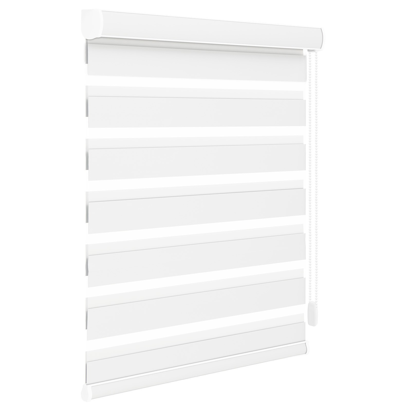 Changshade Corded Dual Layer Window Treatment Zebra Roller Shades Window Blinds