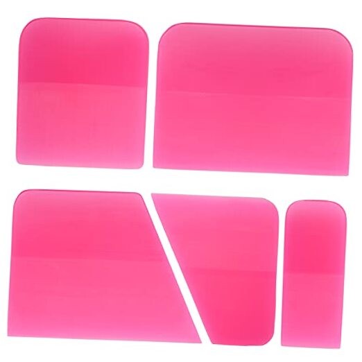 PPF Squeegee Kit – 5 in 1 Anti-Scratch Soft TPU Squeegee for Vinyl, Small