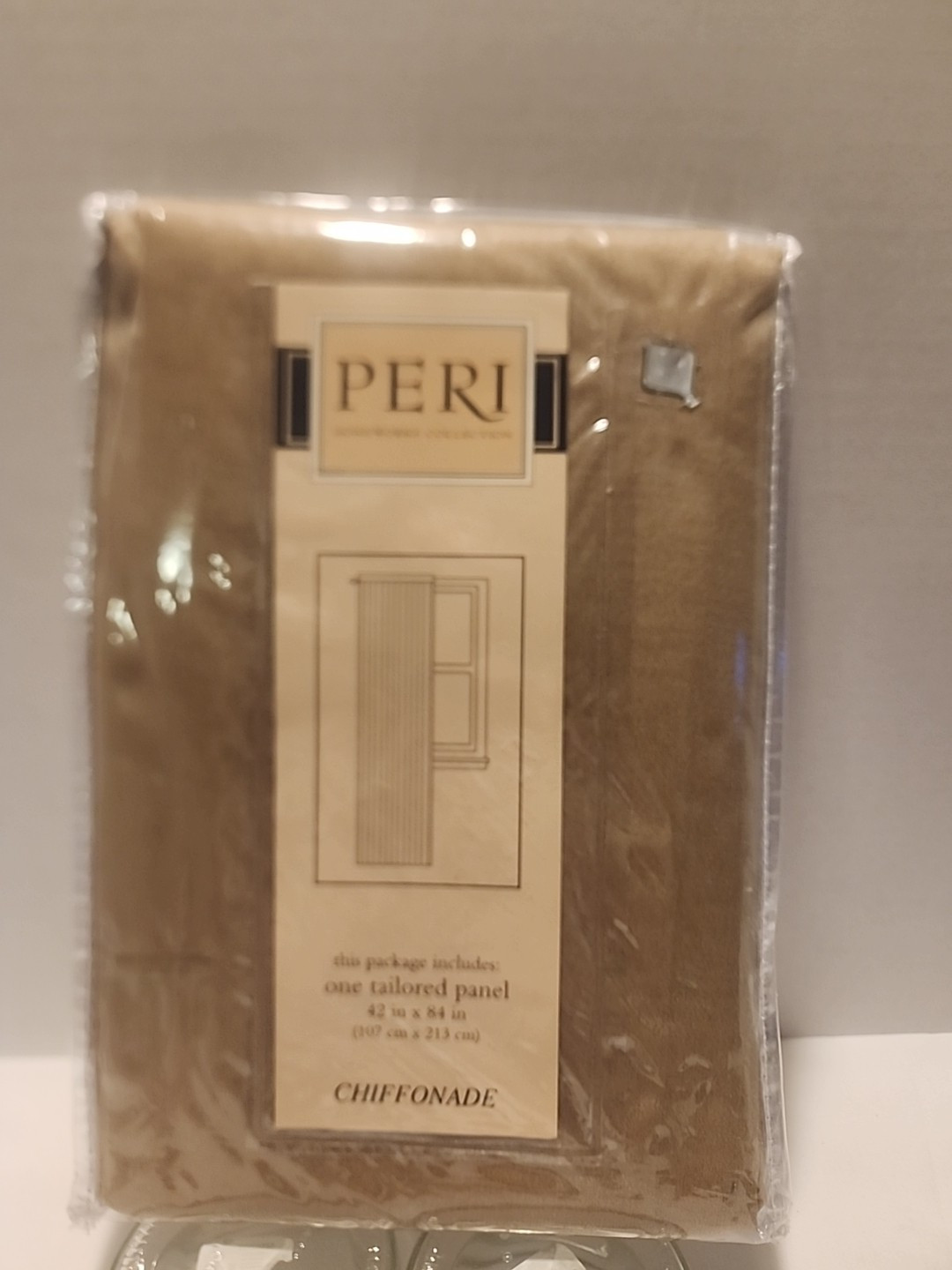 Brand New Peri Homeworks Collection Rectangular Scarf 42 X 84Prism Ivory Beige