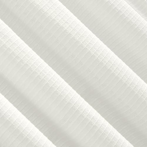 Waffle Texture Allergy/Pet Friendly Anti-Dust 52″W x 96″L (Pack of 1) White