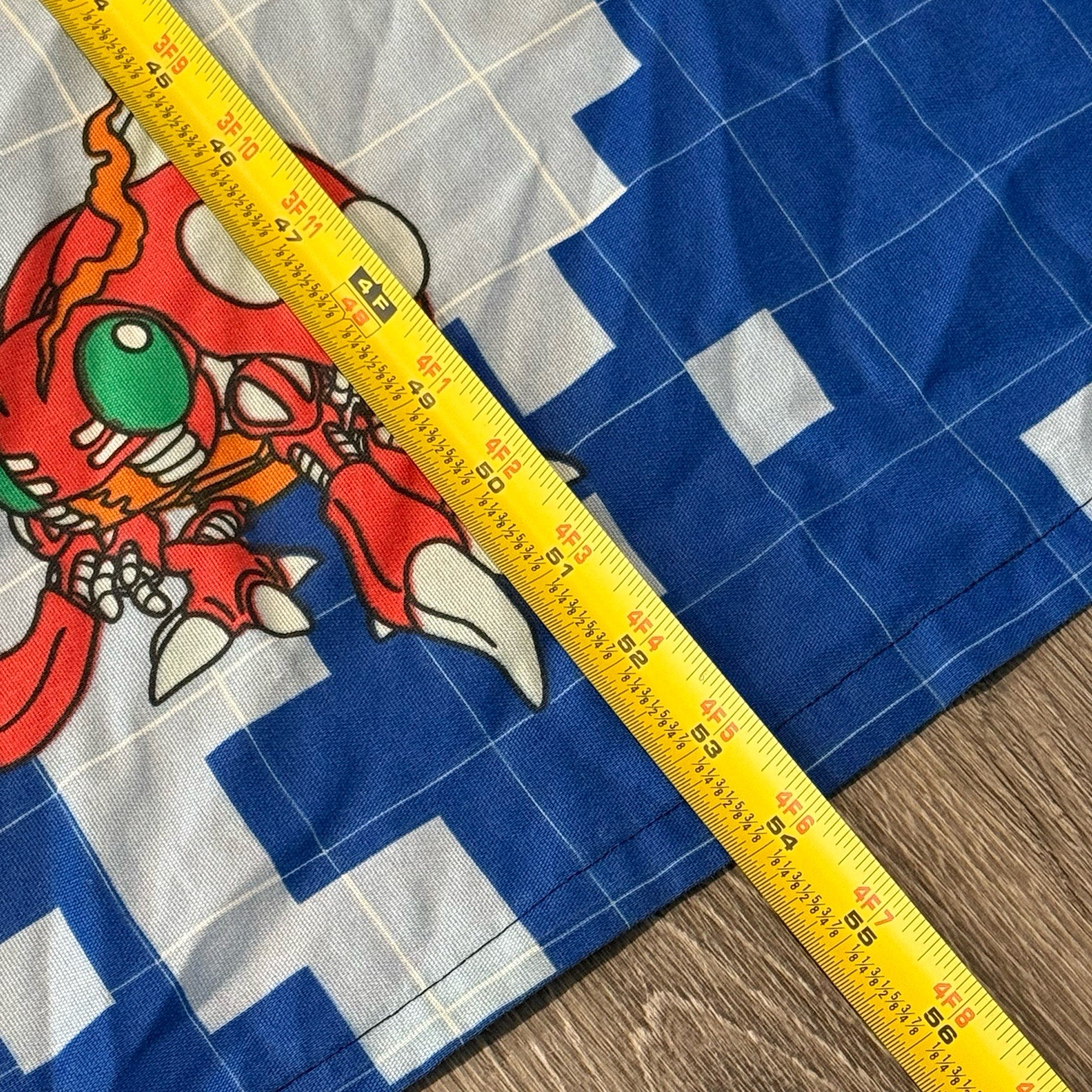 Digimon Curtains Digivice Activated Digi Rookie Of The Year Vtg Set Of 2 *read