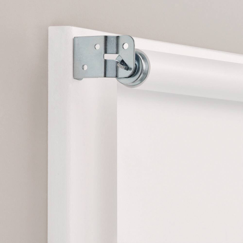 Cut to Size Cream Cordless Vinyl Roller Window Shade 60 In. W X 72 In. L