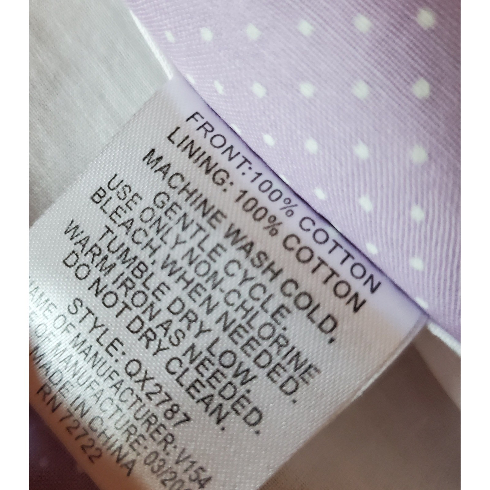 JC Penney Home Collection Flower Garden Cotton Curtains Valance Set Purple White
