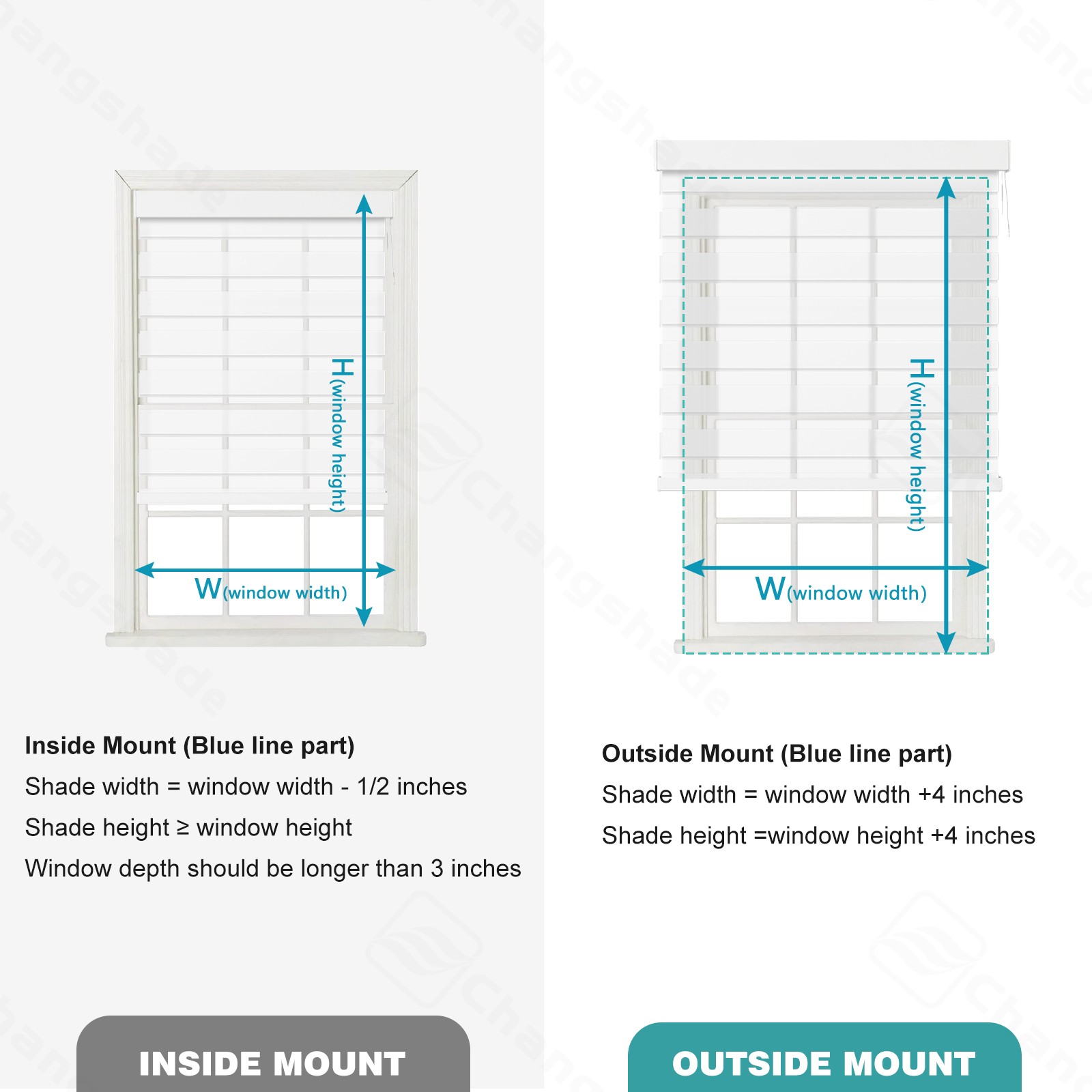 Changshade Motorized Zebra Roller Shades Smart Roller Blinds Remote Control