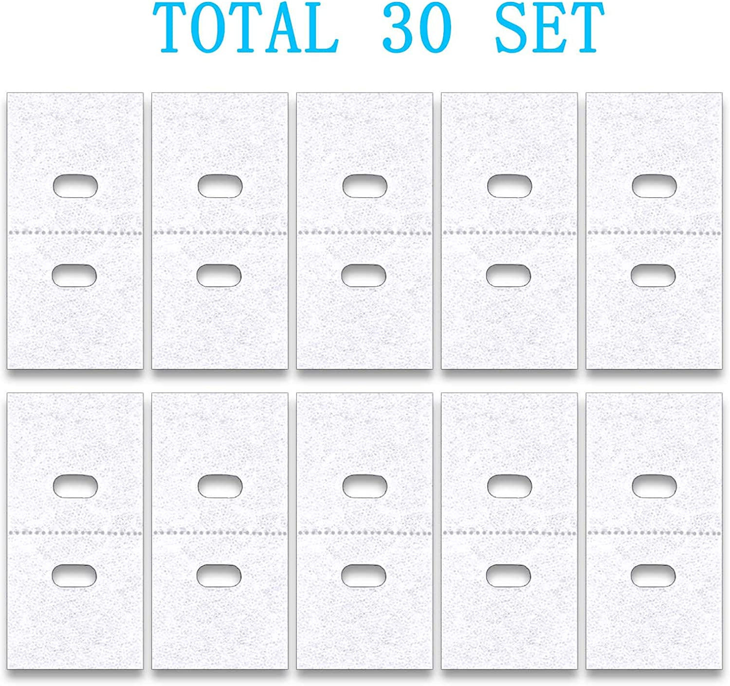 60 Pcs Vertical Blinds Replacement Slats Panels, Vertical Blind Repair Tabs Kit