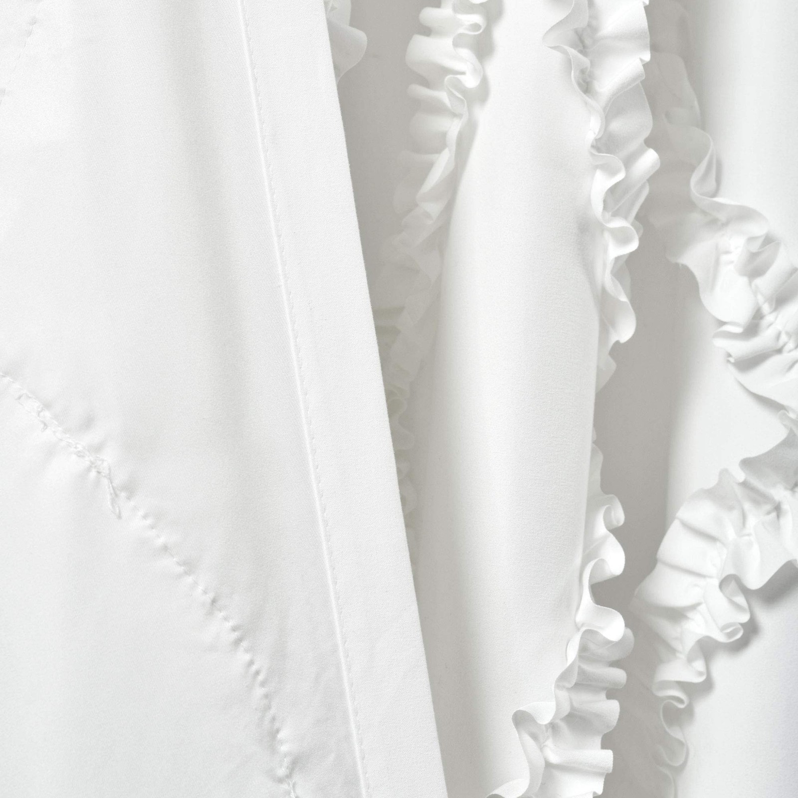 Avon Sydney Window Curtain, Throw Blanket, 137cm W x 213cm L, White