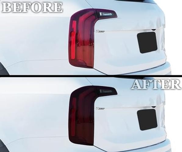Full Headlight Taillight Reflector Sidemarker Full Kit 2023-2025 Dark Smoke