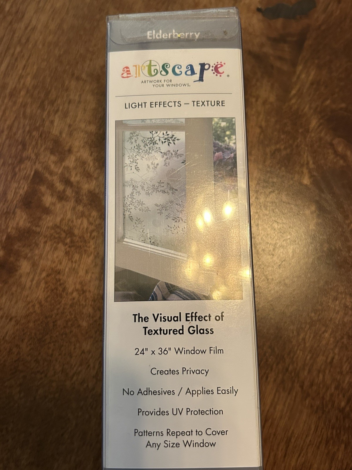 Artscape Elderberry 24 In. x 36 In. Window Film-Light Effect-Texture-4 Rolls-New