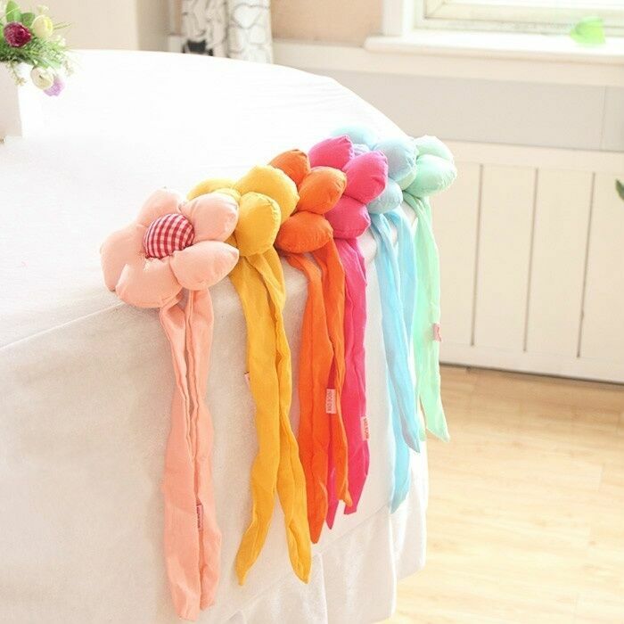 2X Flower Curtain Tieback Rope Holder Children Kids Bedroom Window Room Decor