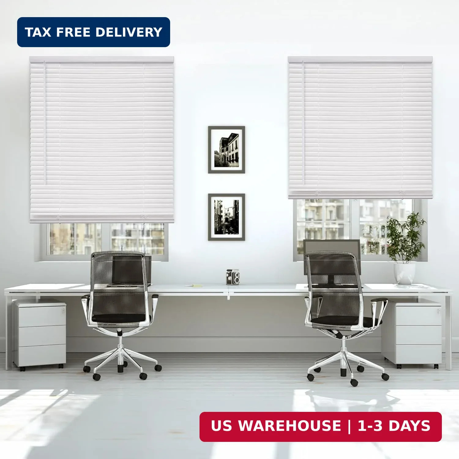 DEZ FURNISHINGS Cordless 1″ Mini Blind with Flexible Slats, 30″ W x 48″ H, Pearl