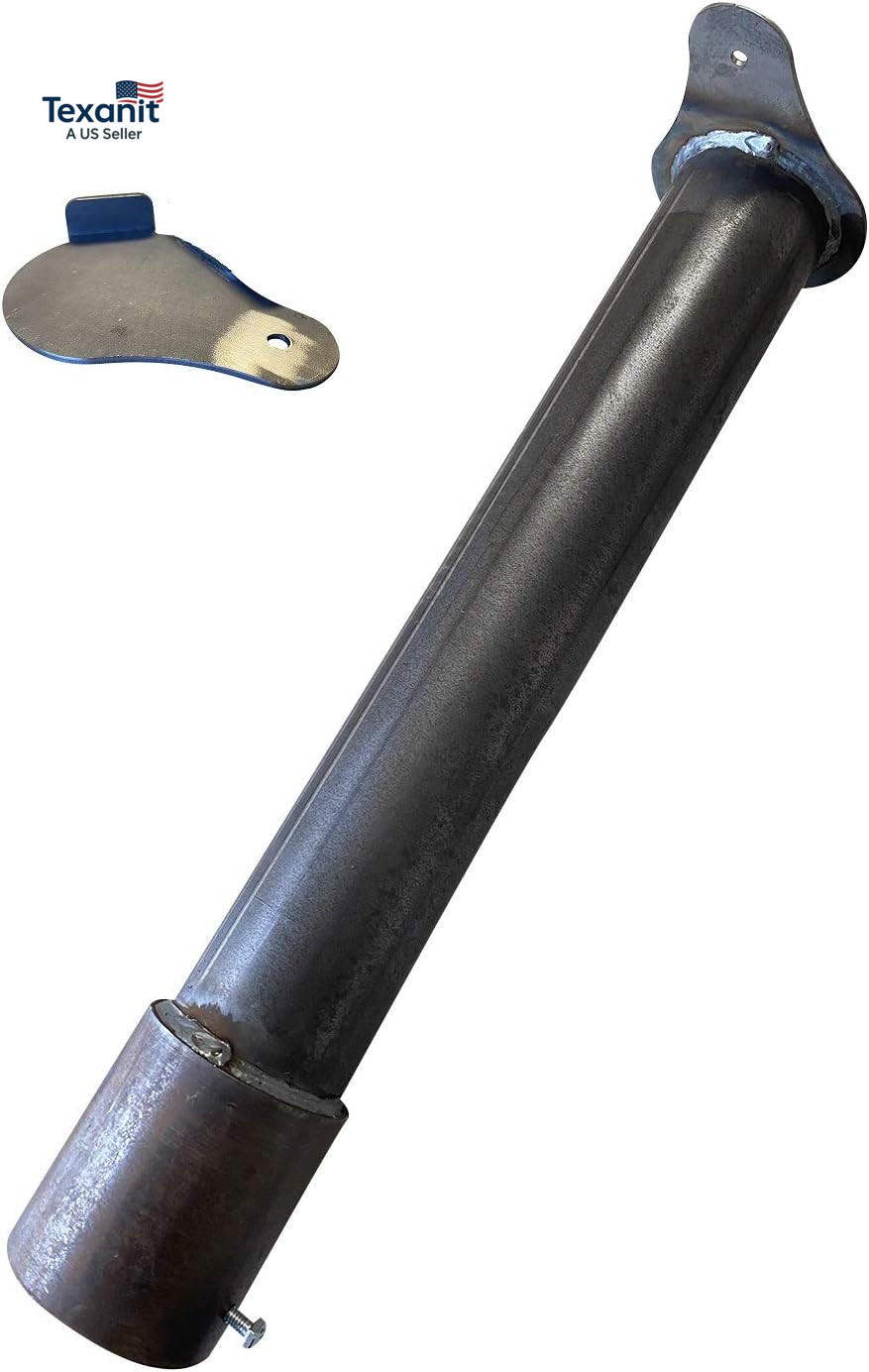 18 IN. SMOKE STACK EXTENSION for OKLAHOMA JOE’S HIGHLAND OFFSET COOKER USING 3 i