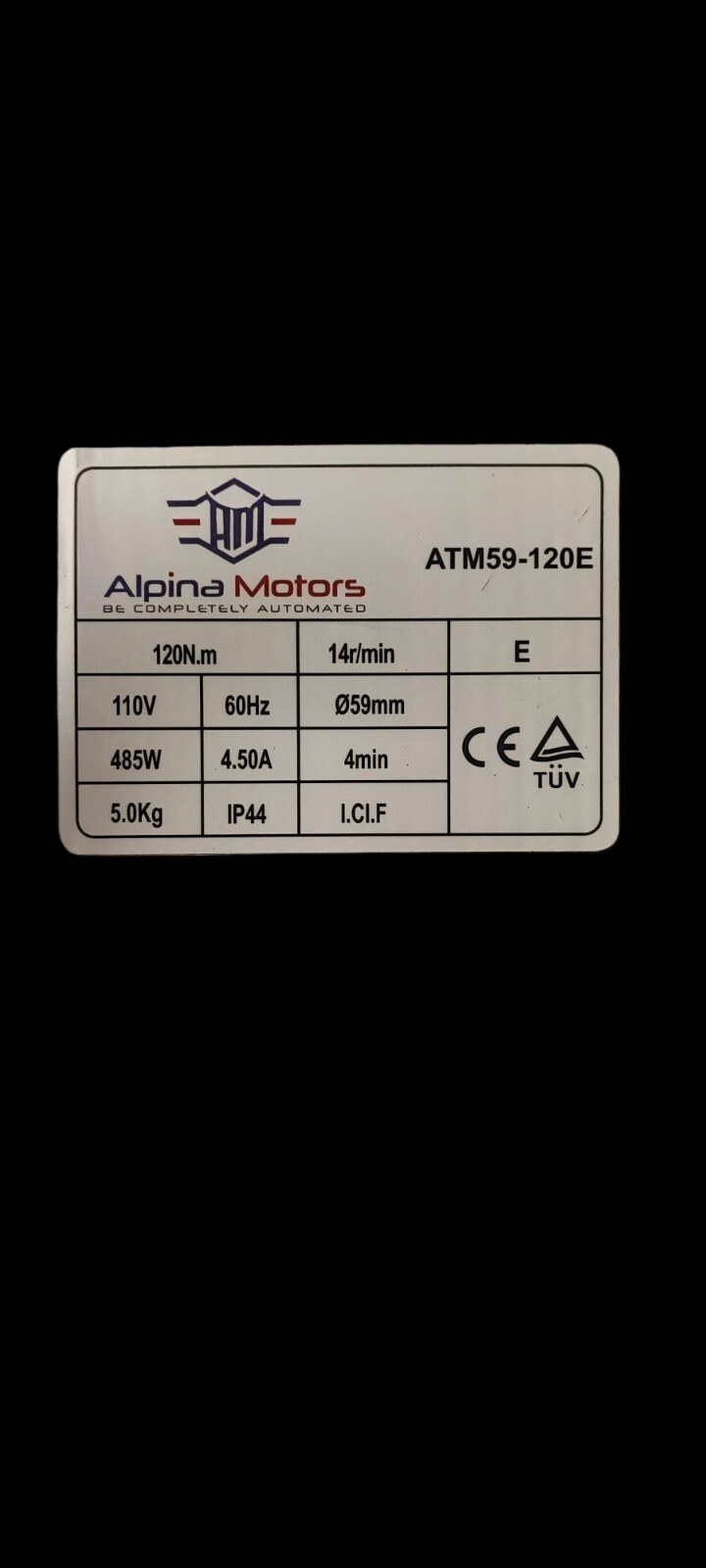 #1 NEWEST MODEL Awning or Shutter, Remote controlled 120Nm Electronic Limits