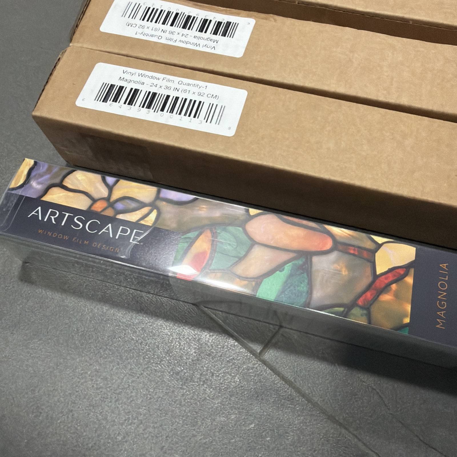 Artscape Magnolia Decorative Stained Glass Window Film 24″ x 36″ 01-0113 – LOT/5