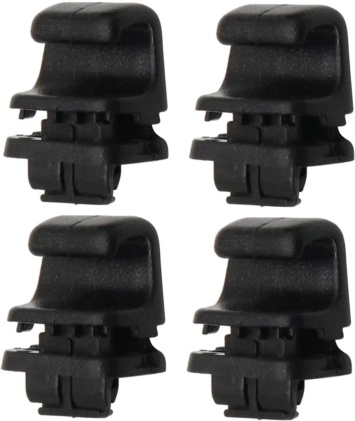 Interior Rear Door Curtain Hooks, 4-Piece Set for Hyundai Palisade 2020-2023
