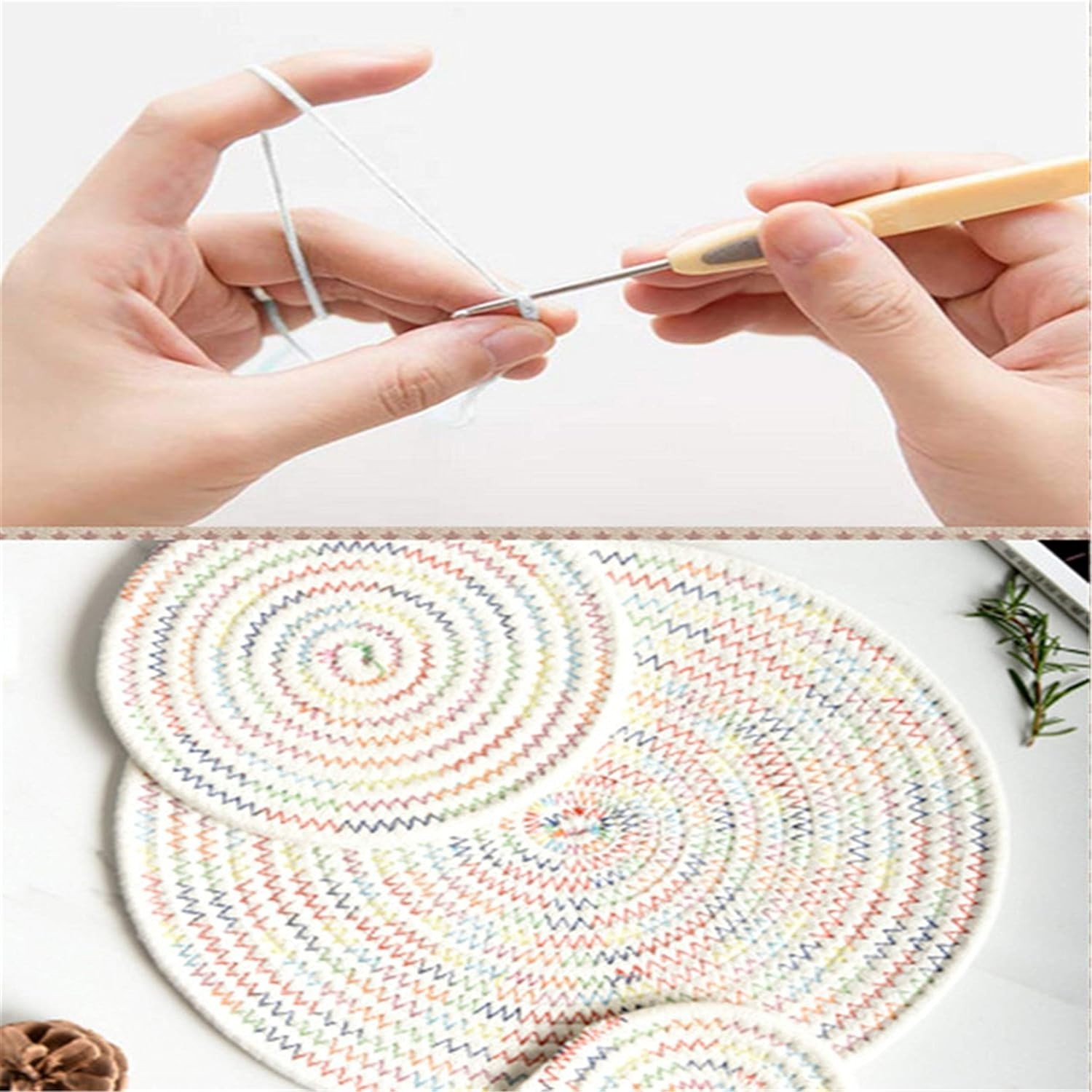 150 Yards/Roll Lift Cord 1mm Braided Shade Roller Blinds Cord White Pull Stri…