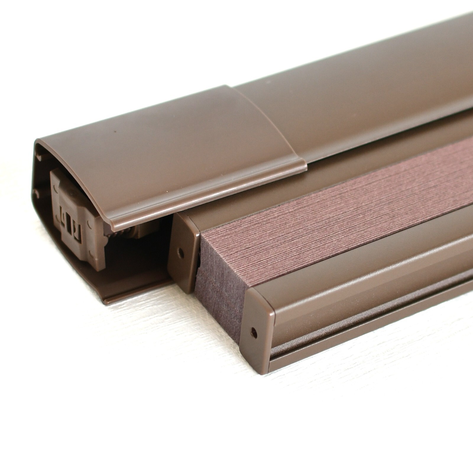 No Tool Screw Install Top Down Bottom Up Blackout Brown Cellular Blind Honeycomb