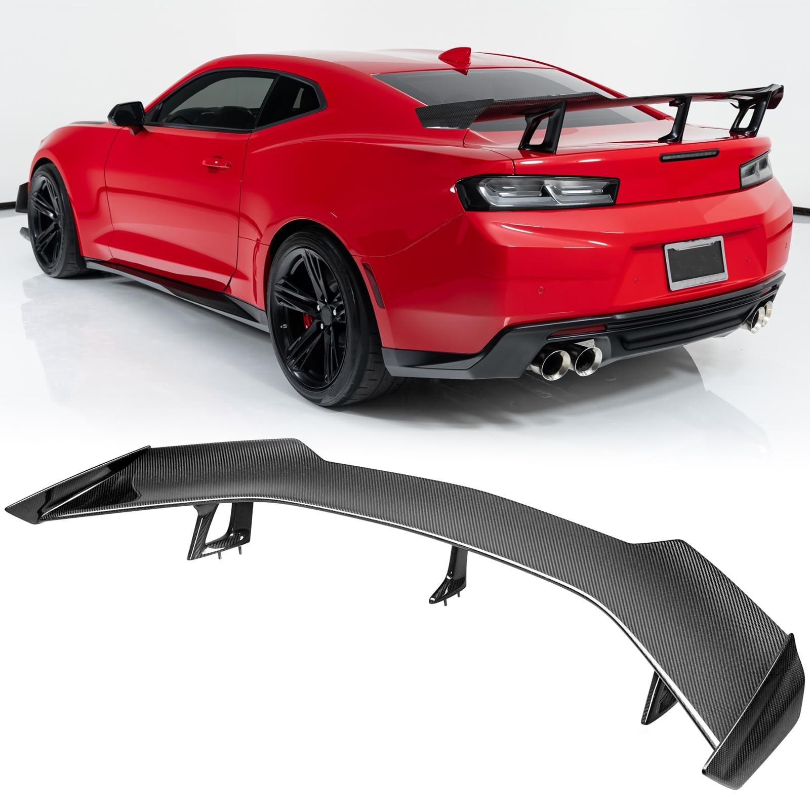 Rear Spoiler Trunk Wing Compatible with 2016-2024 Chevy 6TH Camaro Rear Trunk