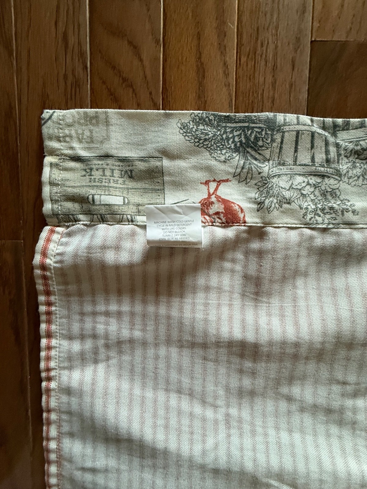 Better Homes & Gardens Rustic Farmhouse Kitchen Window Valance Rooster, 1 panel