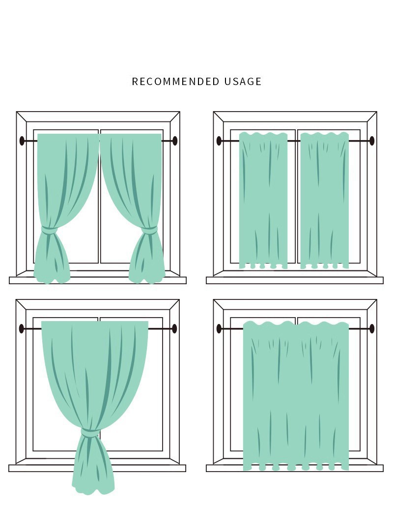 Long Lace Panel Valance Half Window Door Curtain Treatment Cabinet Curtain Panel