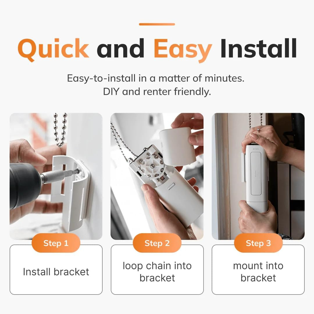 Smartshade & Wired Plug | Retrofit & Upgrade Existing Beaded Blinds | Convert No