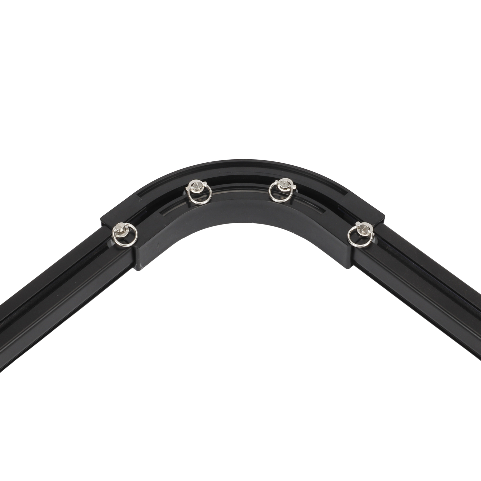 Aluminium Heavy Duty Curtain Track Kit with Hooks 3M Ceiling Mount for Space