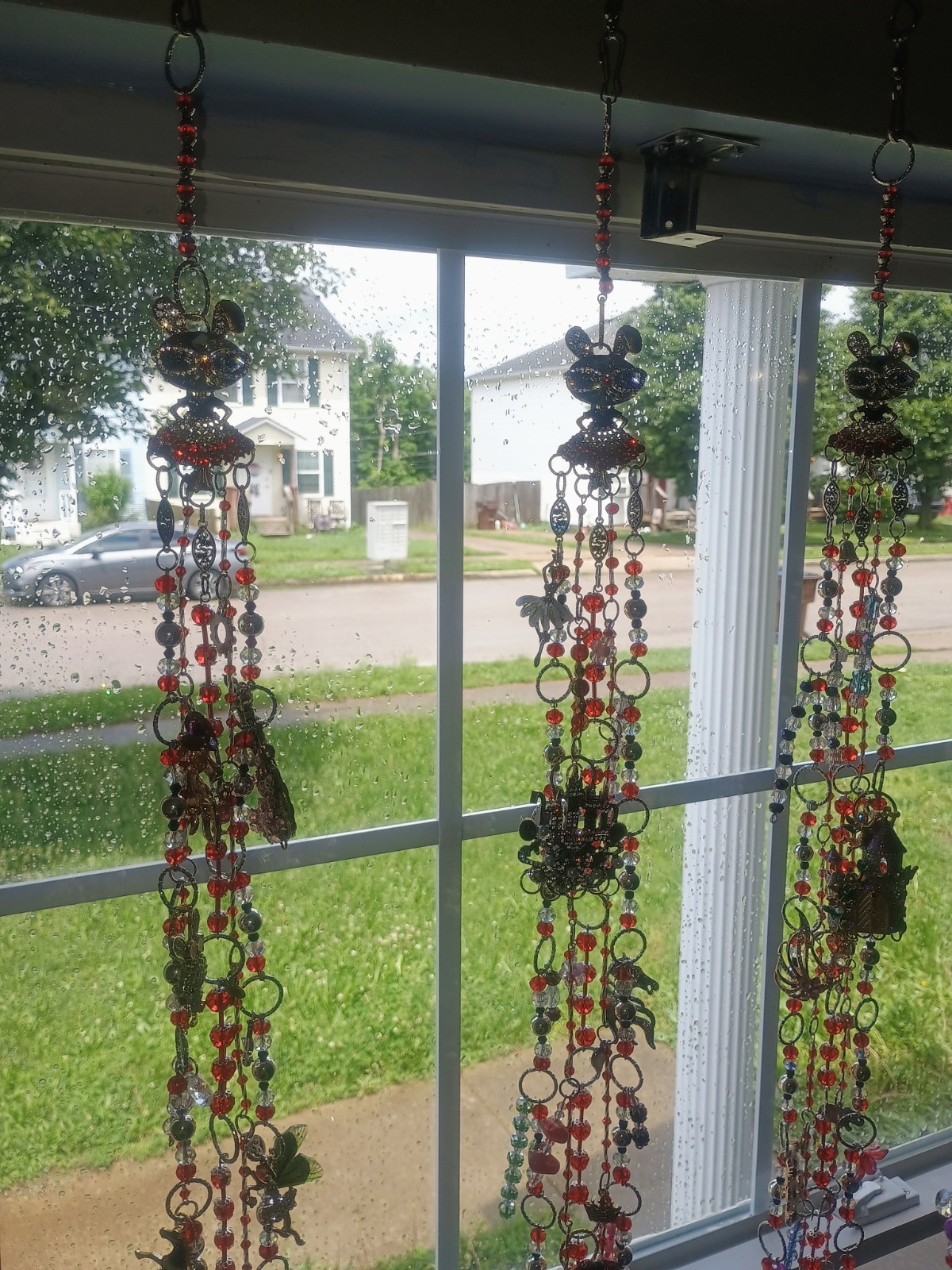 Crystal Curtains, Kool Kat, Loaded With Charms, Set Of 6