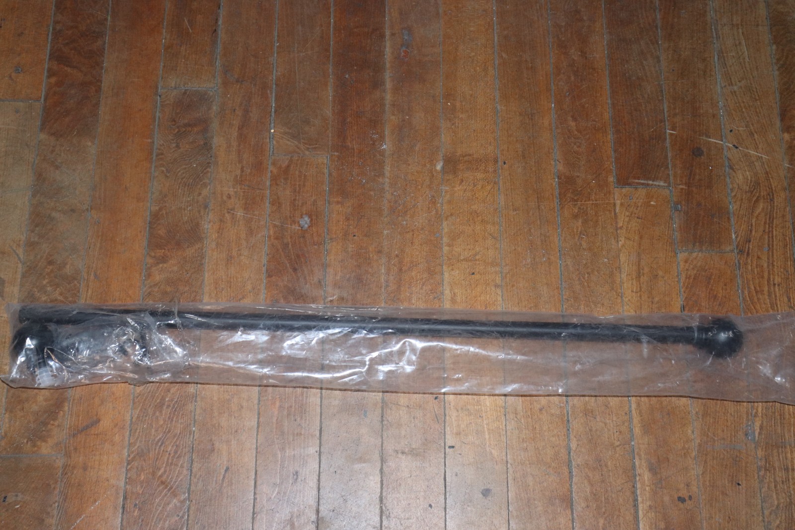Kenney Standard Decorative Window Curtain Rod Black 5/8″ Dia. x 28-48″ KN71606