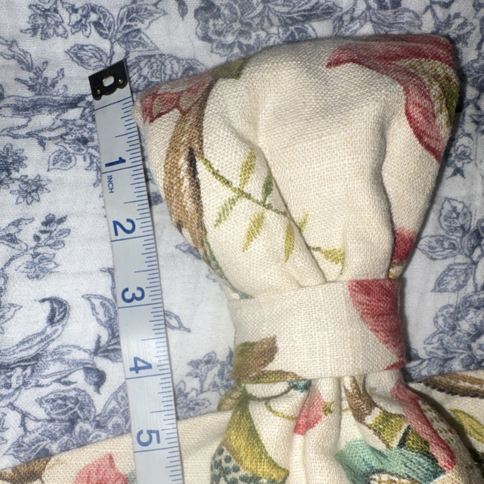 Floral Lined Rod Pocket Window Valance Country Multicolor Opaque 24×18