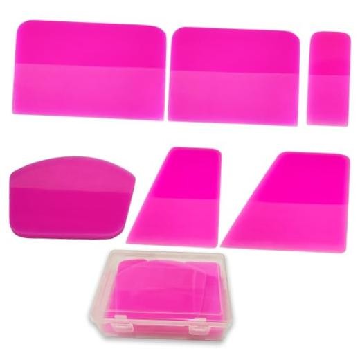 6 in 1 PPF Squeegee kit Anti-Scratch Soft TPU Squeegee PPF Tools for Paint
