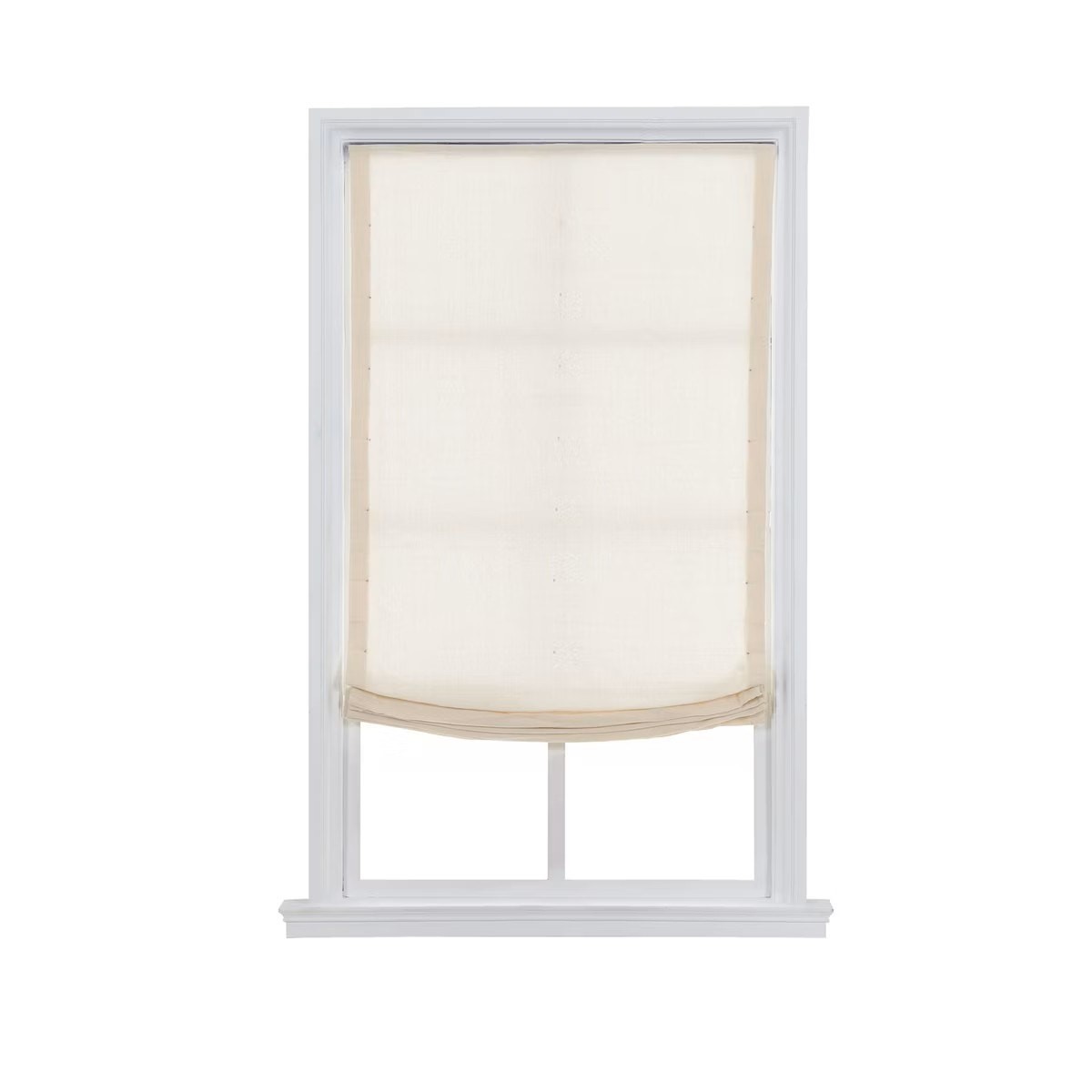 31 X 64 Home Basics Cordless Light Filtering Relaxed Roman Shade
