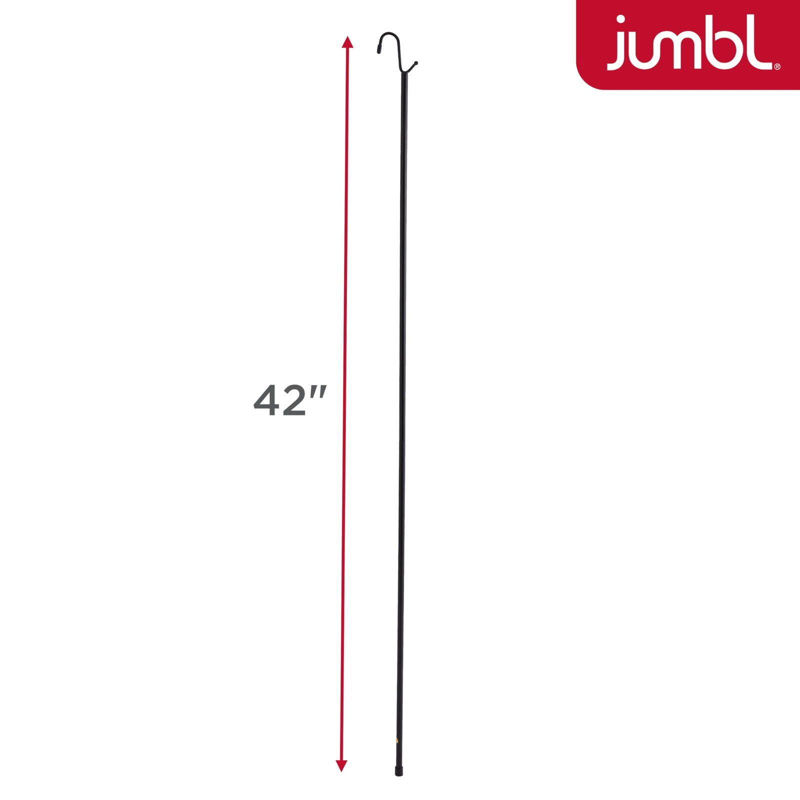 42″ UNIVERSAL DRAPERY PULL ROD BY JUMBL