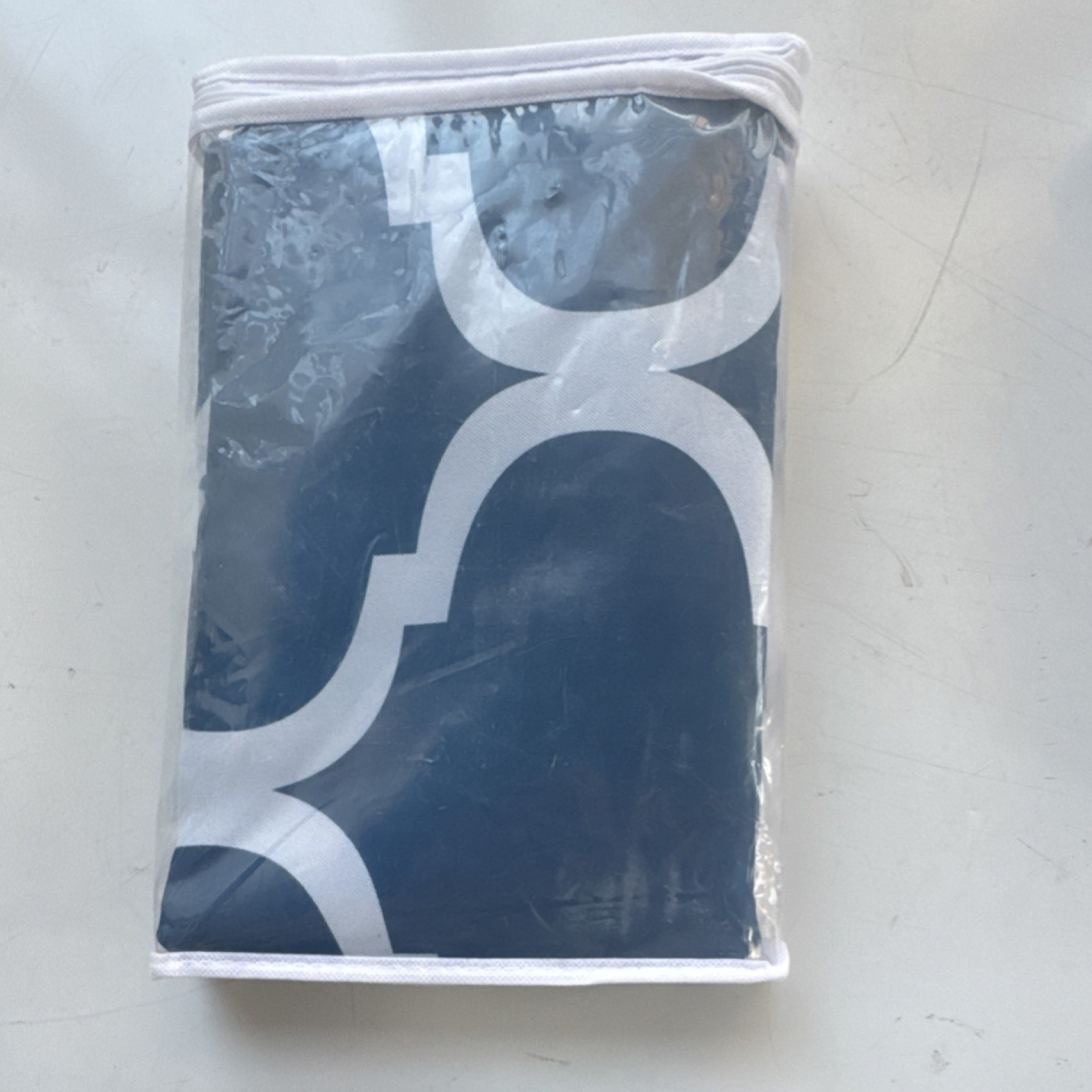 Melodieux Moroccan Curtain Panel Royal Blue Grommet 52x63in X001J5KA83