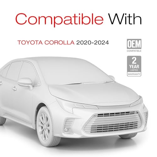Replacement – Compatible with 2020-2024 Toyota Corolla Passenger Side Mirror